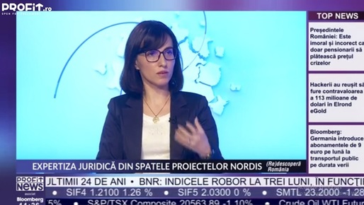 VIDEO PROFIT NEWS TV (Re)Descoperă România: Florina Homeghiu, Head of Legal Nordis Group: Oamenii sunt mult mai atenți la documentația din spatele achiziției unei proprietăți imobiliare. S-au educat în sensul acesta