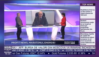 Dezbaterile PROFIT NEWS TV - Ministerul Energiei: Livrarea de energie și gaze este securizată. Extinderea rețelelor de gaze va trebui să fie una inteligentă
