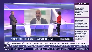 Dezbaterile PROFIT NEWS TV - Nagy-Bege (ANRE): Prețul reglementat nu ar fi fost o soluție la actuala criză energetică. Prețuri de coșmar