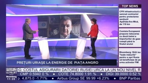 Dezbaterile PROFIT NEWS TV - Valeriu Binig: ENEL a încasat de la stat doar 17 milioane lei din cele 247 milioane lei aferente compensării și plafonării. Furnizorii au fost cei care au suportat creșterile de costuri la energie