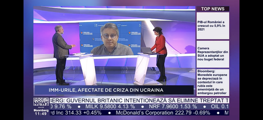 Dezbaterile PROFIT NEWS TV – Sterică Fudulea, CNIPMMR: Sprijinirea firmelor mici care vor să-și producă singure energie s-a făcut cu foarte mare întârziere
