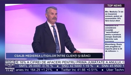 PROFIT NEWS TV Maratonul de Educație Financiară - Liviu Fenoghen, CSALB: Avem deja o tendință de a aduce dosare din instanță. A fost nevoie de timp să demonstrăm ce putem să obținem prin intermediul Centrului

