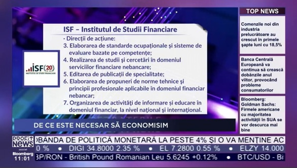 PROFIT NEWS TV Maratonul de Educație Financiară - Marian Siminică, ISF: Lipsa cunoștințelor afectează încrederea în instrumentele financiare și, implicit, decizia de investiție în acestea