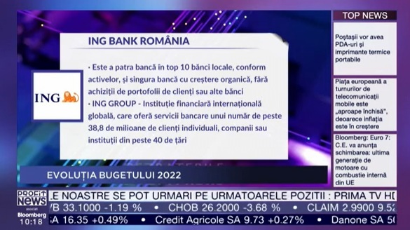 PROFIT NEWS TV Maratonul Fiscalității - Valentin Tătaru, ING: Anul viitor va fi mult mai dificil de atins ținta de deficit, economia încetinește. Creșterea pensiilor e rezonabilă, dar inflația va rămâne sus și anul viitor 