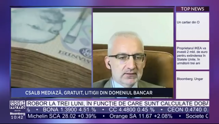 Profit News TV Maratonul de Educație Financiară - Alexandru Păunescu, director juridic BNR și reprezentant în comitetul director CSALB: Mă aștept ca perioada de dobânzi ridicate să se mențină cel puțin în acest an

