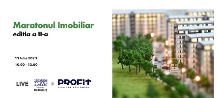 Profit News TV va organiza Maratonul Imobiliar, cu cei mai importanți jucători de pe piața din România