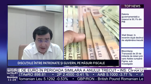 PROFIT NEWS TV Maratonul Fiscalității - Erbașu: Măsurile propuse de Guvern vor duce zeci de mii de angajați din construcții pe piața neagră sau peste granițe; încasările vor fi oricum mult mai mici față de estimări