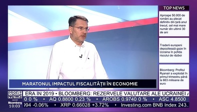 PROFIT NEWS TV Maratonul Fiscalității - Președintele Camerei Consultanților Fiscali: Premieră după mulți ani. Măsurile Guvernului bulversează atât bugetarii, cât și mediul privat. Deficitul ar trebui să fie măcar 5,5%  

 
