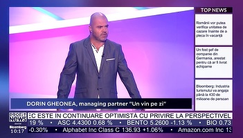 VIDEO PROFIT NEWS TV Maratonul Vinului - Dorin Gheonea, Managing Partner Unvinpezi.ro: Vinul românesc este scump din cauza materiilor prime, din import. Este o luptă inegală