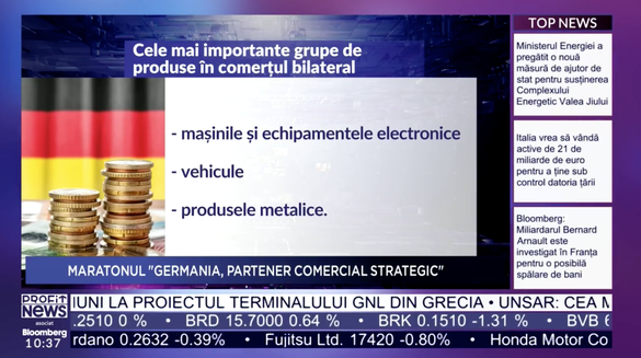 PROFIT NEWS TV Maratonul Afacerilor Germane în România - Sebastian Metz, director general AHK România: Avem nevoie de mult mai multă atenție politică și de o schimbare a mentalității 