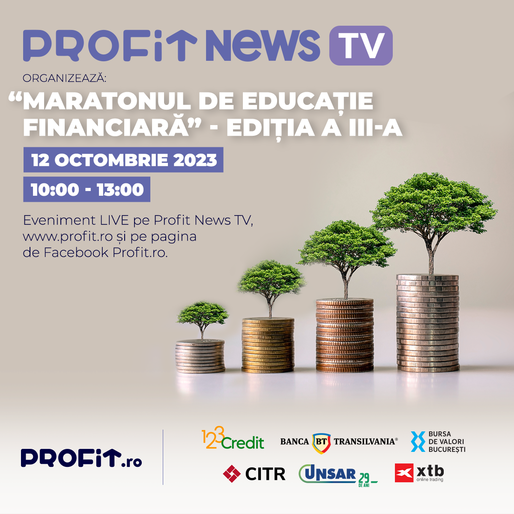PROFIT NEWS TV - Maratonul de Educație Financiară - ediția a III-a