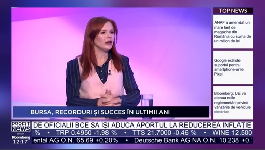 VIDEO PROFIT NEWS TV - Maratonul de Educație Financiară. Daniela Șerban, ARIR: Toată lumea vrea să intre la bursă pe minim și să iasă pe maxim, dar în realitate nu este posibil. E bine să ne consultăm cu un specialist