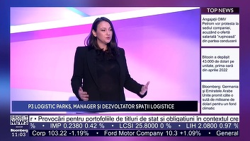 VIDEO PROFIT NEWS TV Maratonul de Retail - Cristina Pop, head of asset management P3 România: Sectorul logistic va continua să crească, dar nu în același ritm