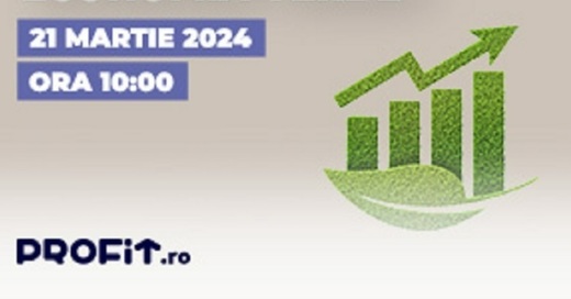 Profit News TV organizează mâine Maratonul Economie Sustenabilă, cu jucători relevanți din industrii. Miniștrii Energiei și Mediului vor anunța noile planuri