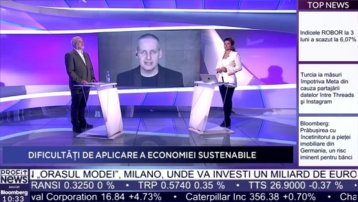 VIDEO PROFIT NEWS TV Maratonul Economia Sustenabilă - Cristian Năsulea, profesor universitar ASE: Unele politici europene nu țin cont de realitățile din țări precum România. Populația de la sate nu-și permite pompe de căldură