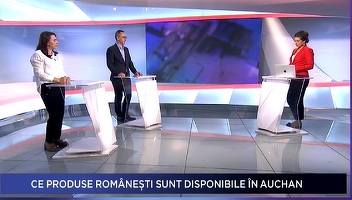 VIDEO PROFIT NEWS TV - Maratonul Made in Romania. Auchan România: „Made in Romania” a devenit tot mai important în selecția produselor, mai ales legume, fructe, carne. Reciclăm și transformăm peste 1 milion de litri de ulei uzat
