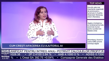 Profit News TV - Maratonul Inteligența Artificială în Economie. Fondator și CEO 2Value: AI intervine și sporește ceea ce face expertul prin mai multe tactici foarte clare. Nu cred că există emoție artificială, ci algoritmi care pot da impresia unor emoții