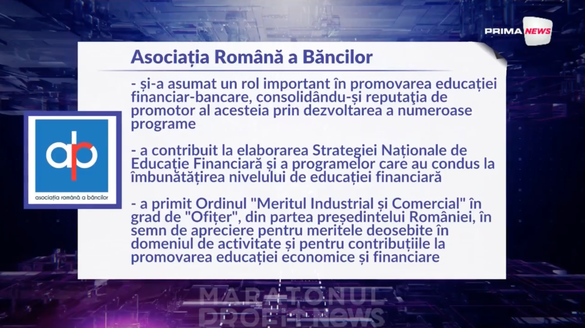 VIDEO Profit.ro - Maratonul de Educație Financiară. Directorul Executiv al ARB, apel către CNA: Avem nevoie de sprijin pentru un mesaj de interes social în toate mediile posibile. Trebuie să fim anxioși vis-a-vis de toate tentativele de fraudă