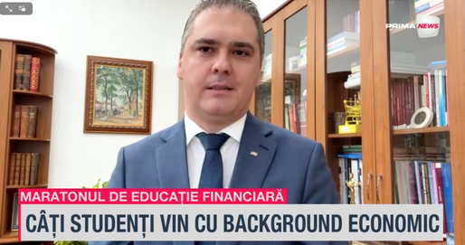 VIDEO Profit.ro - Maratonul de Educație Financiară. Răzvan Mustață, UBB Cluj: Educația financiară a dispărut într-o proporție covârșitoare. Va fi nevoie de foarte mult efort și investiții ca să putem schimba această mentalitate a românilor