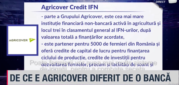 VIDEO Profit.ro TV Maratonul Agriculturii - Hacisuleyman, Agricover Credit IFN: Acum și băncile sprijină fermierii mici și micro; este minunat, apreciez, dar…