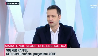 VIDEO Maratonul Profit.ro TV - Securitatea Energetică a României - Volker Raffel, CEO E.ON România: Plafonarea prețului la curent trebuie făcută doar pentru vulnerabili. Nu mai finanțați risipa! E prea scump și pentru bugetul statului