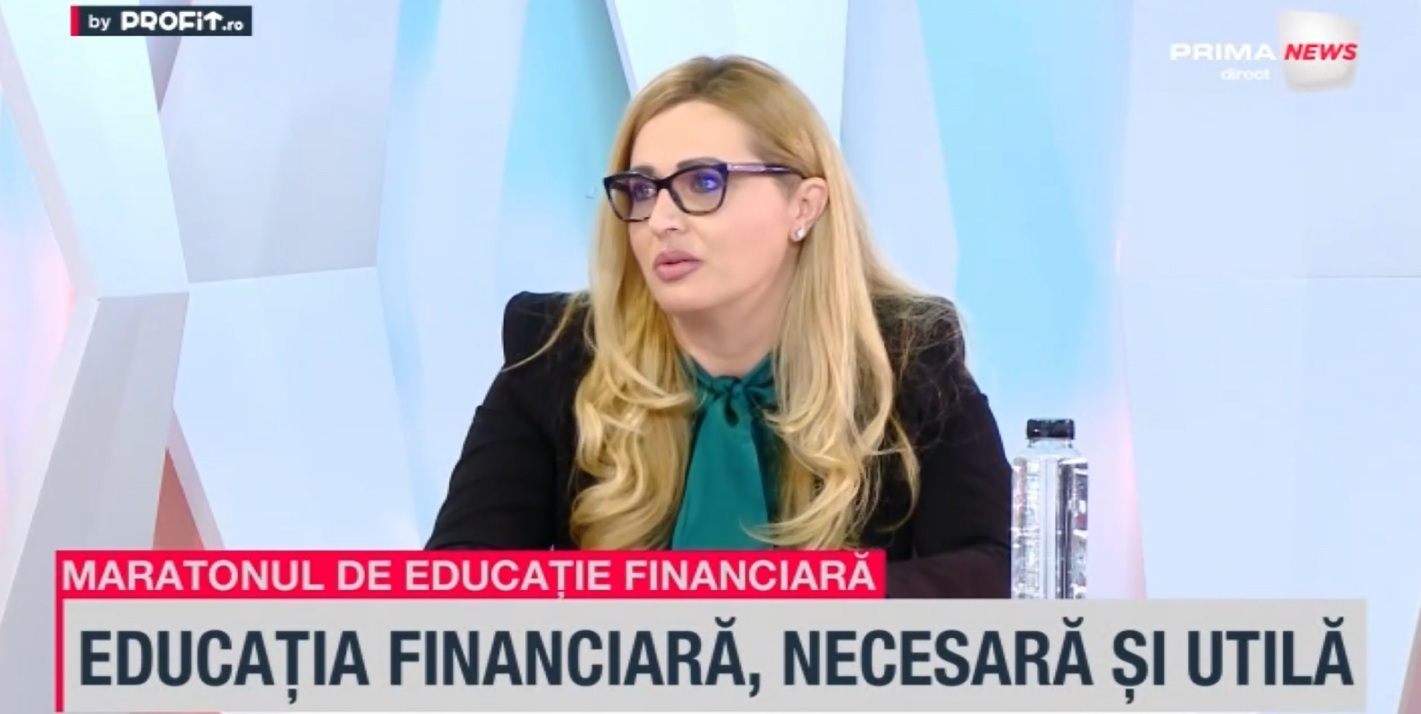 VIDEO Profit.ro TV – Maratonul de Educație Financiară ediția a VI-a. Adina Călin, CEC Bank: Nu luați cu împrumut suma maximă la care vă încadrați. Este unul dintre motivele principale pentru care se ajunge la neplată