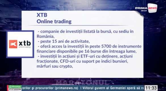 VIDEO Profit.ro TV - Maratonul de Educație Financiară ediția a VI-a. Radu Puiu, Research analyst XTB România: Vedem un transfer al capitalului dinspre dolar către euro. Investitorii se orientează către active ce nu aveau evaluări foarte ridicate