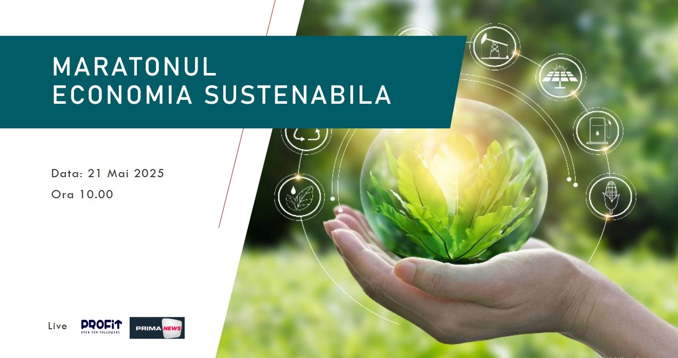 Profit.ro TV – Maratonul Economia Sustenabilă. Cum se pot transforma clădirile nerezidențiale în “fabrici” de curent, Cum îi ″împăcăm″ pe prosumatori cu distribuitorii, Falsa dilemă “carne sau greieri”
