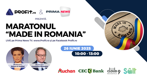 Maratonul Profit “Made in Romania” Ediția a III-a - Cum se poate menține și dezvolta un brand românesc, De ce anume este nevoie concret din partea statului, Cum te poți impune în alte țări, Cum poți convinge cumpărătorul, Cum poți construi un brand