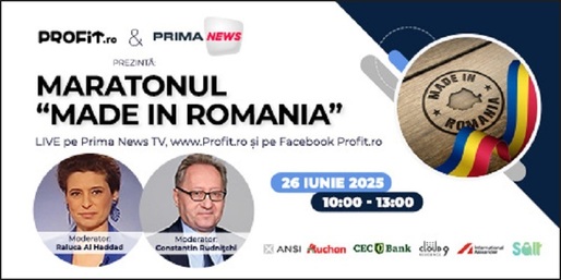 Maratonul Profit “Made in Romania” Ediția a III-a - Maratonul Profit “Made in Romania” Ediția a III-a - Cum se poate menține și dezvolta un brand românesc, De ce anume este nevoie concret din partea statului, Cum te poți impune în alte țări, Cum poți convinge cumpărătorul, Cum poți construi un brand
