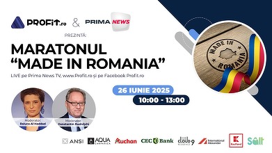 Maratonul Profit “Made in Romania” Ediția a III-a - Maratonul Profit “Made in Romania” Ediția a III-a - Cum se poate menține și dezvolta un brand românesc, De ce anume este nevoie concret din partea statului, Cum te poți impune în alte țări, Cum poți conv