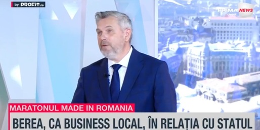 VIDEO Maratonul Profit “Made in Romania” Ediția a III-a – Constantin Bratu, directorul general al Asociației Berarii României: Industria berii este Made in Romania. 97% din berea consumată este produsă local și dezvoltă și industriile de suport