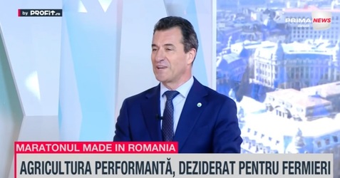 VIDEO Maratonul Profit “Made in Romania” Ediția a III-a – Florian Ciolacu, Clubul Fermierilor Români: Digitalizarea agriculturii poate atrage tinerii către agricultură. Peste 50% dintre fermieri au peste 60 de ani