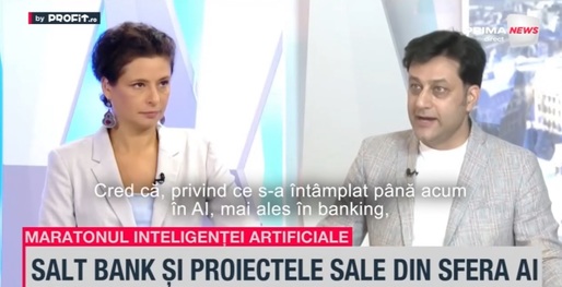 VIDEO Maratonul Profit “Inteligența artificială în economie” - Ediția a II-a: Vikram Tickoo, Salt Bank: Inteligența artificială va permite hiperpersonalizarea experienței clienților. Mergem către acolo