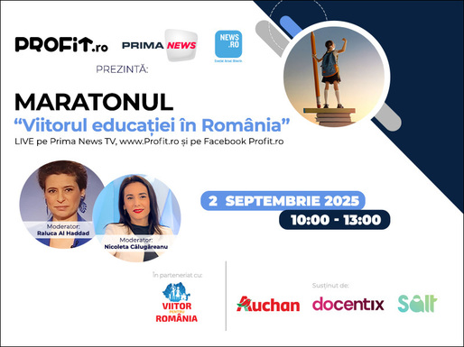 Maratonul Profit.ro - Viitorul Educației în România. Cum putem reconstrui încrederea în sistemul de învățământ?, Învățământul în străinătate: Ne fură copiii sau ne “deșteaptă” economia?, Cum vorbește lumea reală, economia, cu școala?