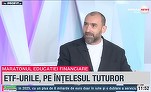 VIDEO Maratonul Profit.ro Educația Financiară, ediția a VII-a Robert Anghel, Salt Bank: Lansăm un produs de investiții, de la 5 lei, în fonduri mutuale, acțiuni și ETF. Exchange Traded Funds explicate prin Queen 