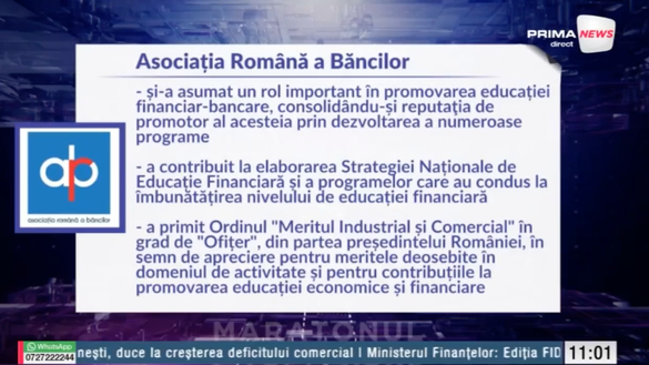 VIDEO Maratonul Profit.ro Educația Financiară, ediția a VII-a Gabriela Folcuț, director executiv ARB: România este în top 5 în UE la fraude. E nevoie de un cadru legislativ solid, precum și de o schemă națională antifraudă 