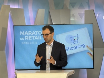 VIDEO Cine va utiliza AI în muncă, mai multe șanse să-și păstreze jobul. Șerban Negrescu, Garanti BBVA: 20-30% din proiectele băncilor sunt către zona de transformare digitală profundă - Profit.ro Maraton de Retail 