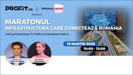 ASTĂZI Maratonul Infrastructura care Conectează România - România ca hub logistic regional: mit sau oportunitate?, Autostrăzile care contează: ce conectăm și de ce?, Digitalizare & conectivitate – infrastructura invizibilă