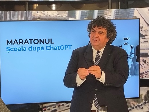 VIDEO Suntem încă în Vestul sălbatic în ce privește internetul și AI. Rectorul Universității Politehnice Timișoara, Florin Drăgan:  SUA vor să ”rupă” tot, Europa vine cu reglementări - Maratonul Profit.ro "Școala după ChatGPT"