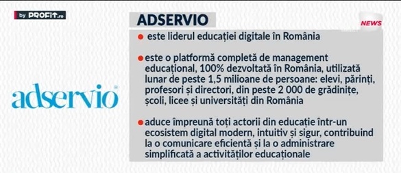 VIDEO Dacă harul de profesor nu se îmbină cu tehnologia, este foarte greu să mai poți fascina astăzi elevii. Alexandru Holicov, Fondator & CEO Adservio: Ține de mentalitate, nu de vârstă - Maratonul Profit.ro 