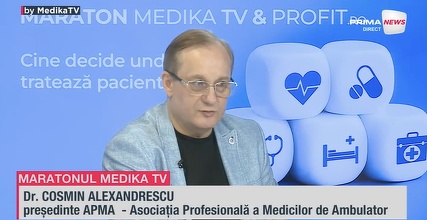 VIDEO Președintele Asociației Medicilor din Ambulator, la MARATONUL MEDIKA TV: Legea 95 a ajuns mai rău decât o piele de leopard. E plină de pete și de petice și nu se mai pupă amendamentele între ele. Cel mai bine ar fi ca acest articol să dispară