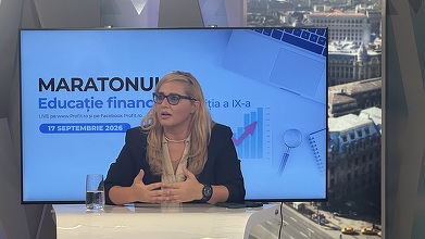 VIDEO Becuri roșii de alarmă. Sfaturi pentru economisire. Adina Călin, CEC Bank: Crește gradul de sofisticare a fraudelor bancare - Maratonul Profit.ro de Educație Financiară ediția a 9-a