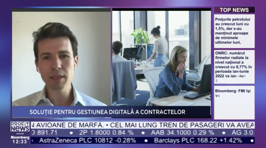 VIDEO PROFIT NEWS TV Victor Paraschiv, CEO YumiDocs: Ne dorim ca, până la finalul anului, să obținem o finanțare de 900.000 de lire sterline pentru dezvoltarea platformei și extinderea în SUA. Este o piață obișnuită să cumpere tehnologie