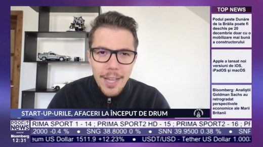 PROFIT NEWS TV Petru Trâmbițaș, fondator WellCode: Cred că, în prezent, domeniul IT, în special cu  partea de programare, este cel mai stabil loc în care poți să fii