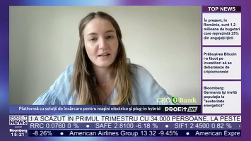 VIDEO PROFIT LIVE Iulia Dorobanțu, co-fondator Charger.ro: În acest moment ne concentrăm pe a obține o finanțare care ne va permite să dezvoltăm platforma, să angajăm oameni și să creștem portofoliul