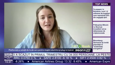 VIDEO PROFIT LIVE Iulia Dorobanțu, co-fondator Charger.ro: În acest moment ne concentrăm pe a obține o finanțare care ne va permite să dezvoltăm platforma, să angajăm oameni și să creștem portofoliul