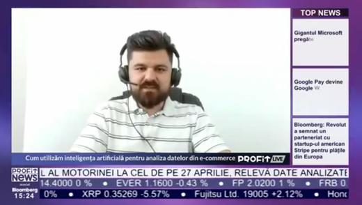 VIDEO PROFIT LIVE Vlad Marincaș, co-fondator Aqurate: Suntem pe punctul de a închide o rundă de finanțare și vizăm extinderea pe piețele din vestul Europei