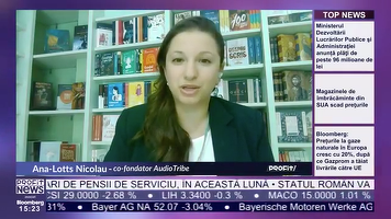 VIDEO PROFIT LIVE Ana-Lotts Nicolau, co-fondator AudioTribe: Sunt necesare investiții importante pentru a atinge potențialul pieței. Ne pregătim să ridicăm alte runde de finanțare