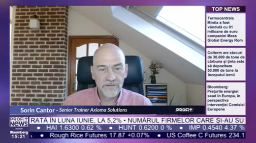 VIDEO PROFIT LIVE Sorin Cantor, Senior Trainer Axioma Solutions: Ne așteptăm ca training-urile online să continue. Este mai ieftin și îți dă o flexibilitate mai mare vis-a-vis de organizare